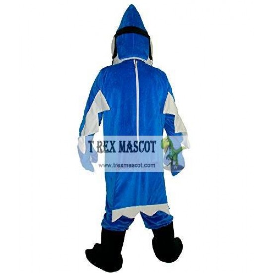 Blue Bird Eagle Animal Mascot Costume