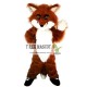 Long Hairy Fox Mascot Costume