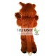 Long Hairy Fox Mascot Costume