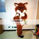 Long Hairy Fox Mascot Costume