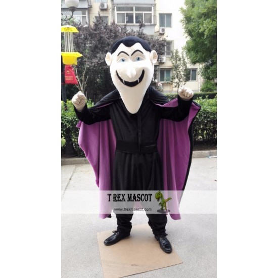 Halloween Devil Vampire Mascot Costume 