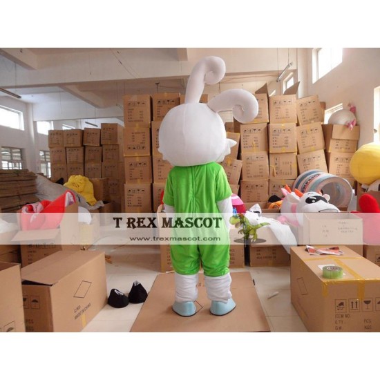 Christmas Rabbit Mascot Costumes for Adults