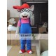 Glasses, Mouse, Big Cats Baby Cartoon Character Costume Cosplay Mascot