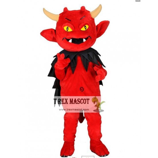 Red Devil Mascot Costume