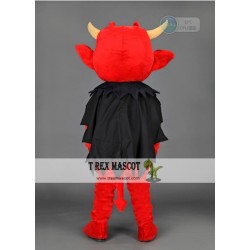 Red Devil Mascot Costume