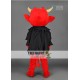 Red Devil Mascot Costume