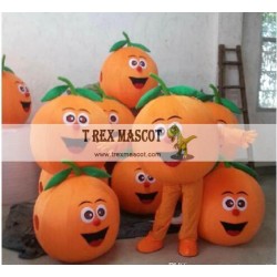 Fruit Mascot Costume Pumpkin Cartoon Costume