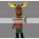 Christmas Milu Deer Mascot Costume