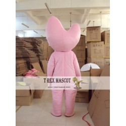 Pink Cartoon Character Costume Cosplay Mascot