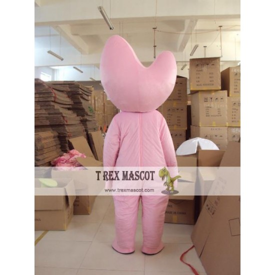 Pink Cartoon Character Costume Cosplay Mascot