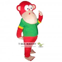 Red Monkey Mascot Costumes