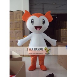 Orange Baby Cartoon Character Costume Cosplay Mascot