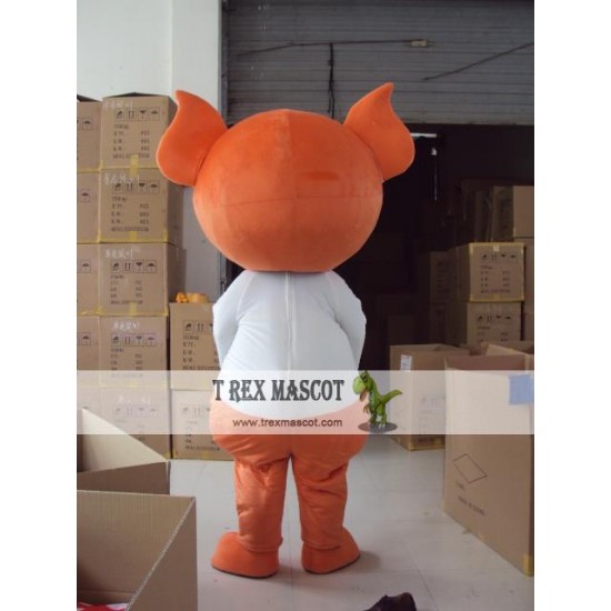 Orange Baby Cartoon Character Costume Cosplay Mascot