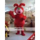 Little Red Monster Mascot Costume