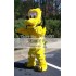 Yellow Dog Mascot Costume