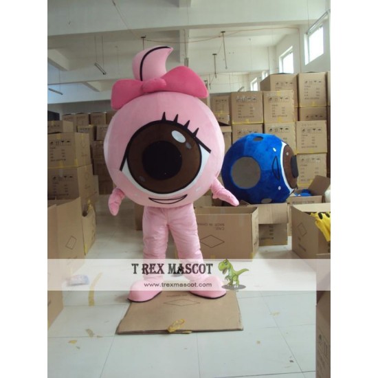 Big Eye Mascot Costume