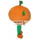 Big Orange Mascot Costume With Leaves