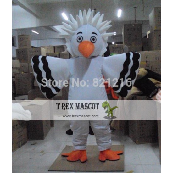 White Eagle Mascot Costume