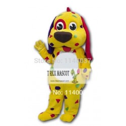 Yellow Dog Puppy Adult Mascot Costume