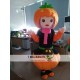 Halloween Pumpkin Boy Girl Mascot Costume