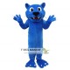 Blue Panther Mascot Costume