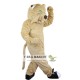 Beige tiger / wildcat Mascot Costume