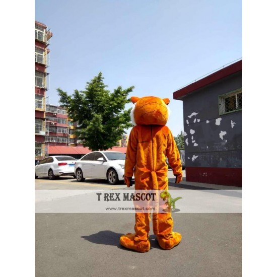 Orange Tiger Mascot Costume