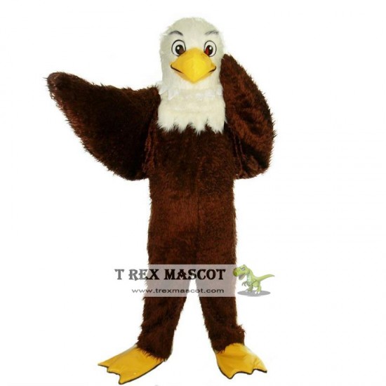 Brown Eagle Bird Mascot Costume