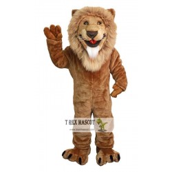 Friendly Lion Mascot Costume