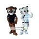 Kung Fu Judo Tiger Tigress Cartoon Mascot Costume