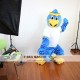 Sport blue eagle Mascot Costume