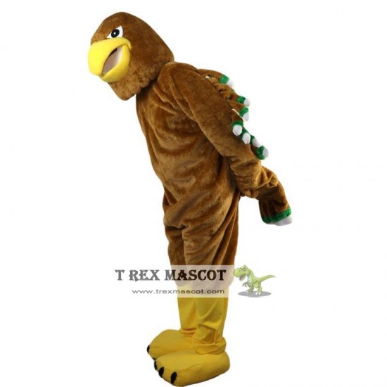 Brown eagle Cartoon Mascot Costume