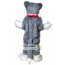 Grey Wolf Mascot Costume