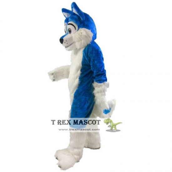 Blue Wolf / Dog / Husky Mascot Costume