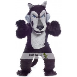 Black Wolf Mascot Costume