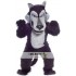 Black Wolf Mascot Costume