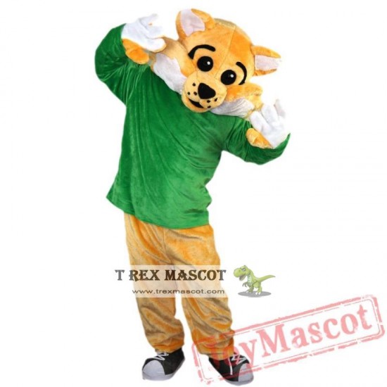 Sport Wild Cat Mascot Costume