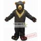 Plush Helmet Bear Mascot Costume