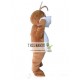 Brown Bunny Rabbit Mascot Costume