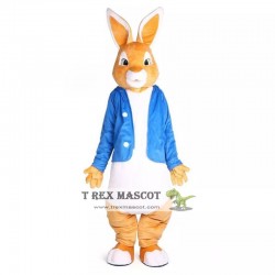 Easter Peter Rabbit Bunny Mascot Costume