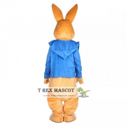 Easter Peter Rabbit Bunny Mascot Costume