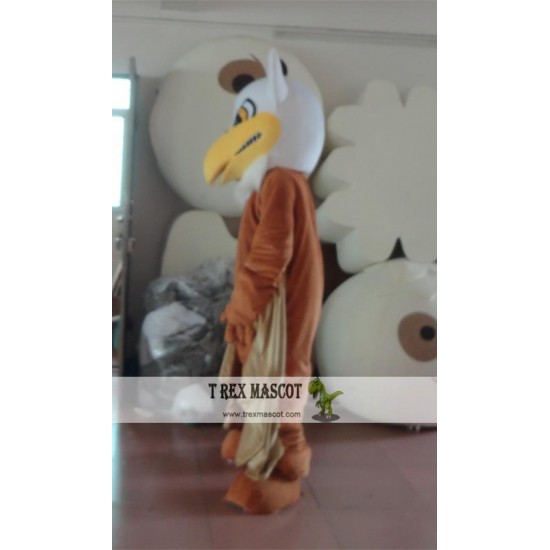 Brown Big Bird Mascot Costume