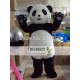 Black And White Panda Mascot Costume