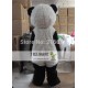 Black And White Panda Mascot Costume