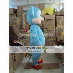 Blue Monkey Adult Mascot Costume