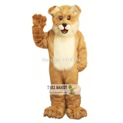 Brown Fido Dog Mascot Costume