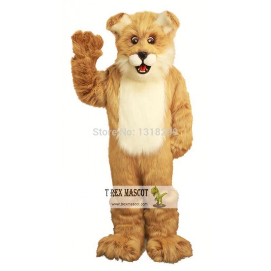 Brown Fido Dog Mascot Costume