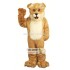 Brown Fido Dog Mascot Costume