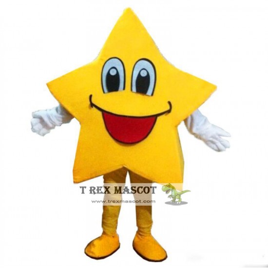 Five-Pointed Star Mascot Costume