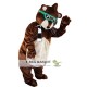 Glasses Mouse / Raccoon Mascot Costume